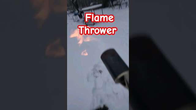 Flame Throwing Torch Part 1 #shorts #shortsfeed #shortvideo epic demo