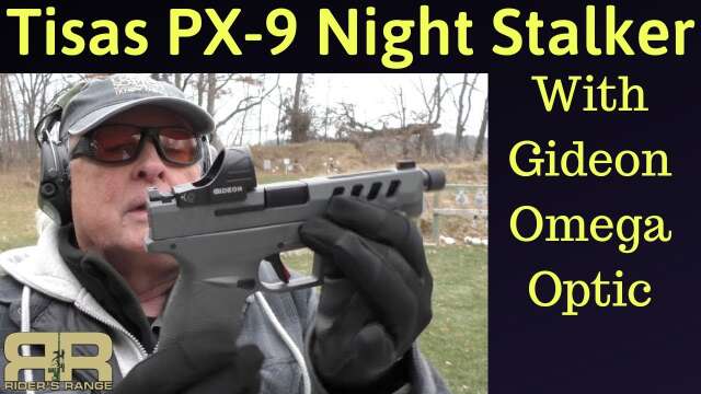 Tisas PX-9 Tactical Night Stalker with Gideon Omega Optic