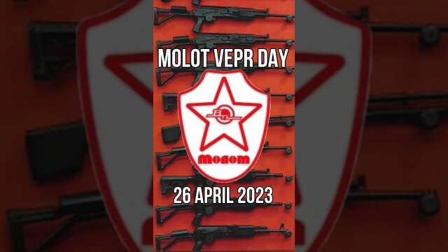 Molot Vepr Day , 5th annual, celebrate 1 of best AK variants made from Russian #ak @MolotOruzhie
