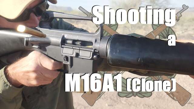 Shooting a M16A1 (Semi-auto Clone)