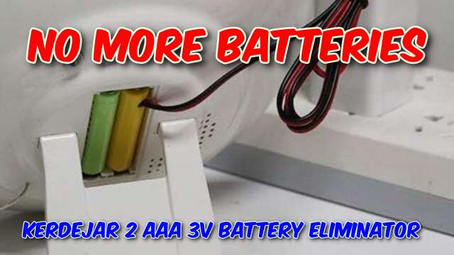 KERDEJAR 2 AAA 3V Battery Eliminator Review