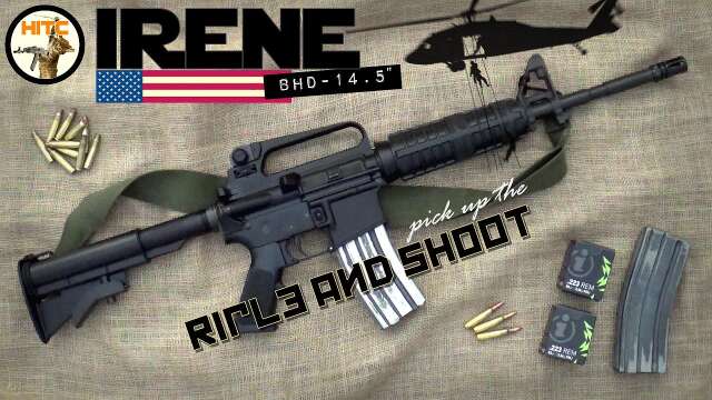 IRENE 🐍 BLACK HAWK DOWN - 14.5" STYLE BUILD - [PICKUP THE RIFLE AND SHOOT] - EP. 30!