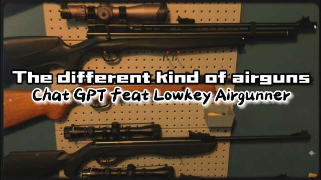 The different types of Airguns {By ChatGPT & Descript}