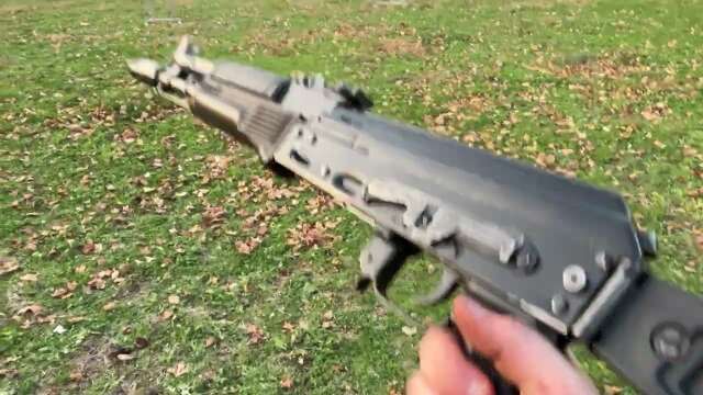 AK-105 (semi-auto) POV firing