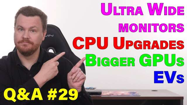 Tech Trek: Ultra-wide Monitors, Upgraded CPUs, GPU Value For Money, & EVs — Ask Tech Deals #29 - Q&A