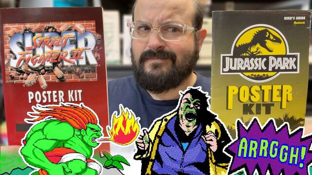 Let's Make Horrible Art! Super Street Fighter II & Jurassic Park Poster Kits for Mac
