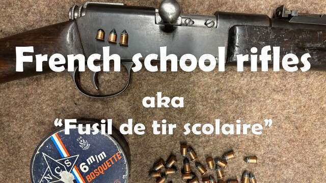 French school rifles