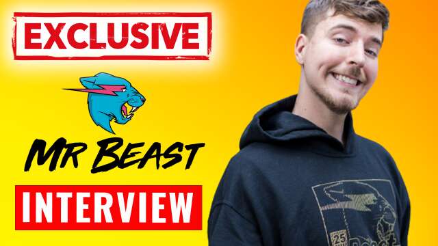 EXCLUSIVE Interview With Mr. Beast At Mr. Beasts Warehouse