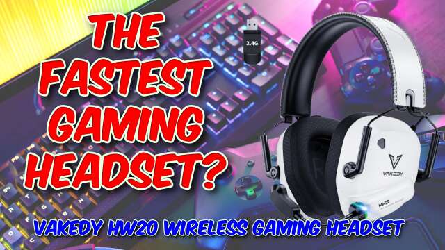 Vakedy HW20 Wireless Gaming Headset Review