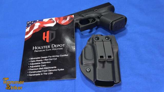 Affordable Holster! The Holster Depot IWB Kydex DCC Monoblock Glock 26