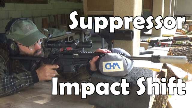 Not BotR Unless Something Goes Wrong! Suppressor Point Of Impact Shift Test on CZ 600 Trail