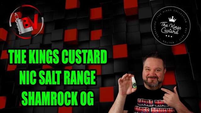 The Kings Custard Nic Salt Range Shamrock OG