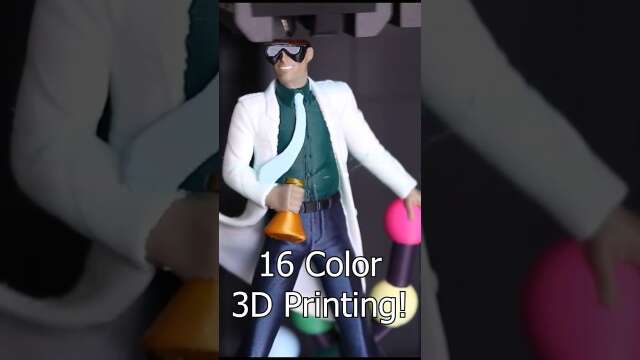 Colorful 3D Printing #shorts