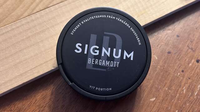 LD Signum Bergamot (Snus) Review