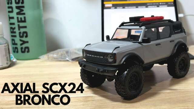 Axial SCX24 Bronco Grey 2022 - UNBOXING