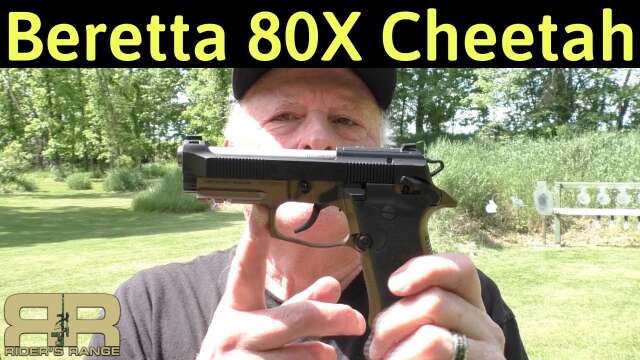 Beretta 80X Cheetah Launch Edition .380