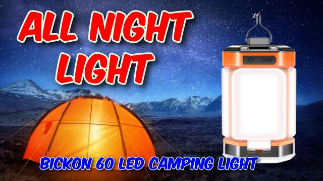BICKON 60 LED Camping Light Review