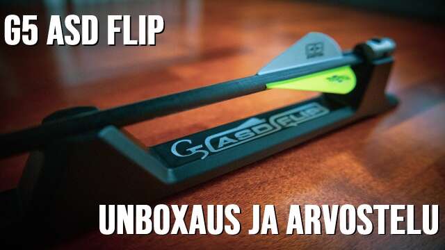 G5 ASD FLIP NUOLENPÄÄN TASOITUSTYÖKALU UNBOXING JA ARVOSTELU