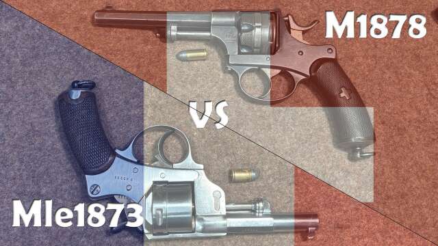 Moar Euro revolvers_ French Mle1873 Français vs. Swiss M1878