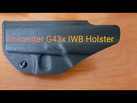 unboxing a G43x IWB Holster @Forcenter