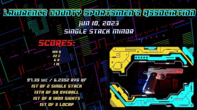 USPSA @ LCSA - June 2023 - Single Stack Master