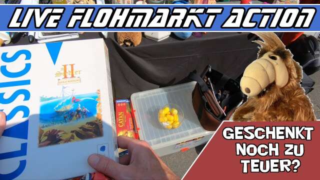 RTT #79: Geschenkt noch zu teuer? ALF und das Mario Kart in der Live Flohmarkt Action