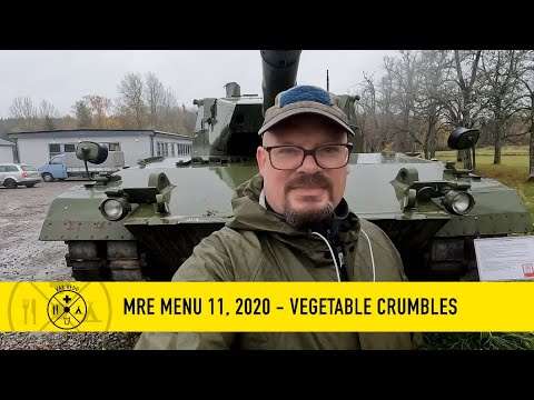 MRE 11, 2020  - Vegetable Crumbles with Pasta in Taco Sauce