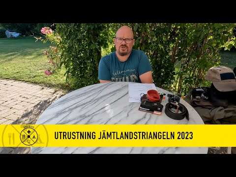 Utrustning för fjällvandring Jämtlandstriangeln 2023
