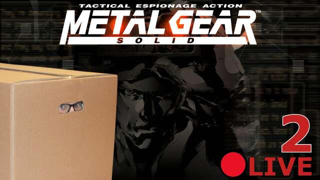 🔴 Live -  [Metal Gear Solid] #2 - Just Like One Of My Japanese Animes
