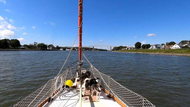 Time-lapse Series: Delaware City Marina to Upper Chesapeake Bay via The C&D Canal