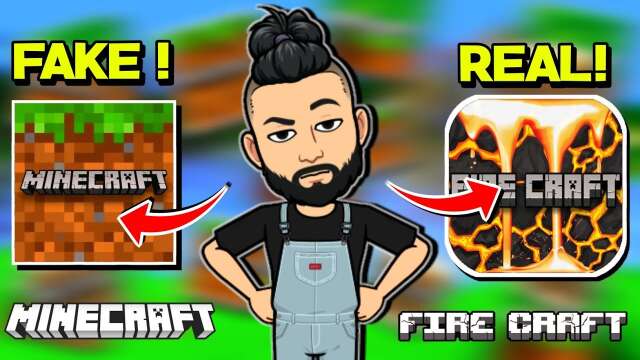 FIRECRAFT VS MINECRAFT WHO WILL WIN ? | GAMES LIKE MINECRAFT