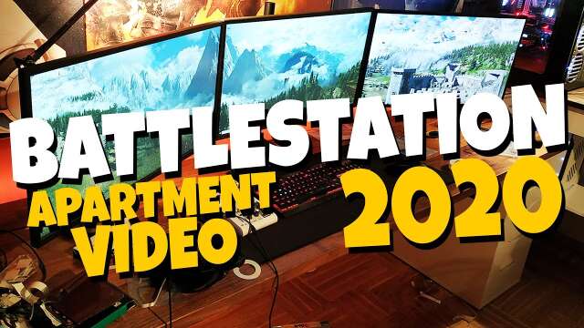Apartment 2020 - Boomer Desk / Gaming Battlestation