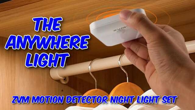 ZVM Motion Detector Night Light Set Review