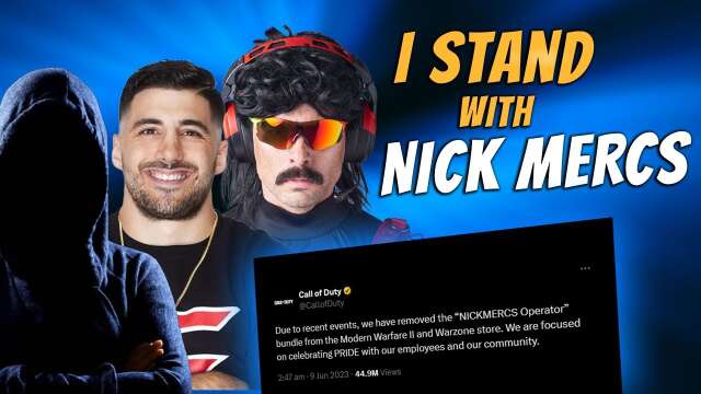 DR DISRESPECT AND NICKMERCS FIGHT BACK AGAINST CALL OF DUTY