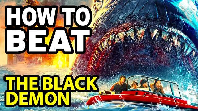 How to Beat the MEGALODON in THE BLACK DEMON