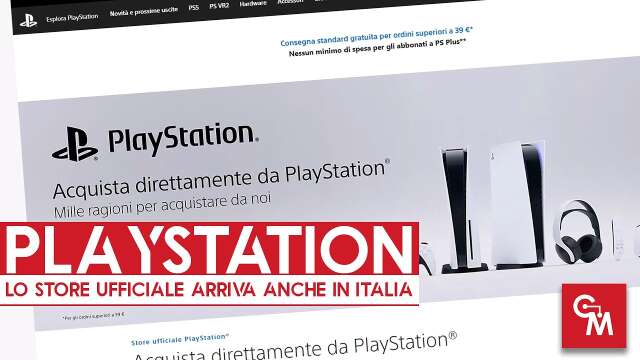 Lo Store ufficiale Playstation arriva anche in Italia