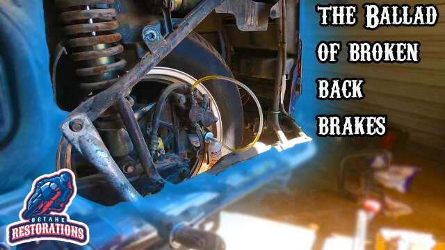 Ballad Of The BROKEN Back Brakes! 1988 Goldwing GL1500 Restoration Pt 9