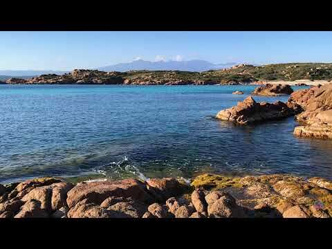 Crique du golfe de La testa Ventilegne entre Bonifacio, Pianottoli-Caldarello & Figari en Corse