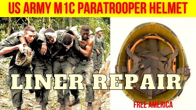 US Army M1C Helmet Liner Repair
