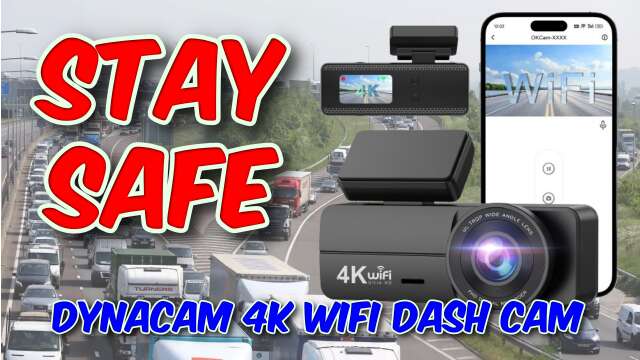 DYNACAM 4K WiFi Dash Cam Review