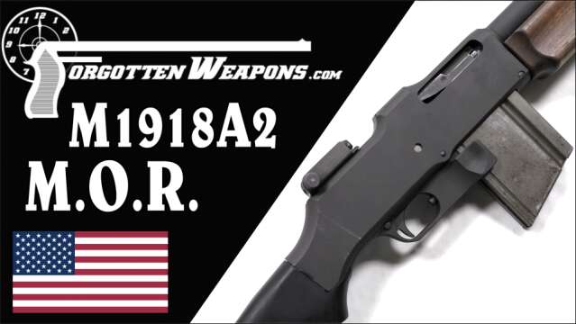 M1918A2 MOR: How to Make a Non-NFA BAR