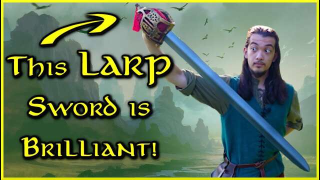 The only LARP BROADSWORD I have EVER SEEN | Mitryl Larp Sword