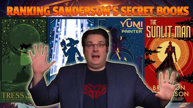 Brandon Sanderson's Secret Books Revealed - Ranking and More!