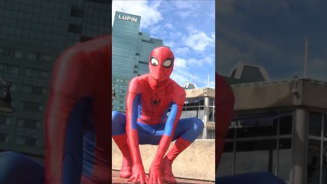 Becoming The Spectacular Spider-Man #shorts