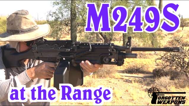 FN M249S SAW at the Range
