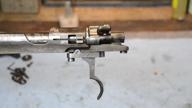 Mauser Gew1898 Conservation and Checkout: Anvil 0134