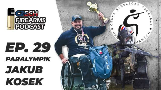 Jakub Kosek, Ex. vojenský potápěč, Paralympionik ve střelbě z pistole.