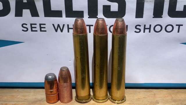 North Fork, 405 Bullet in the 45-90 ￼ versus ballistic gelatin ￼