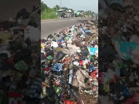 Waste Dump in front of a School, What an Eyesore!