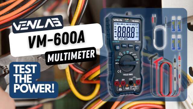 Test the power! | VM-600a | Ham Radio workbench